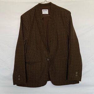 Old Navy Notched Collar Houndstooth Blazer - W’s XL